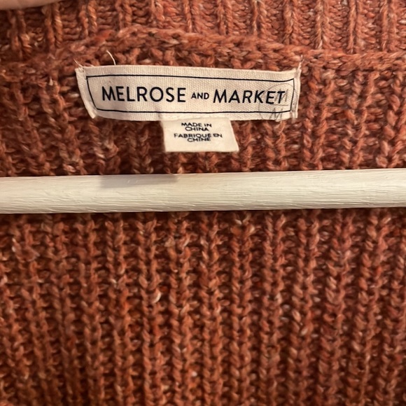 cozy sweater, side zipper sz L - Picture 3 of 5